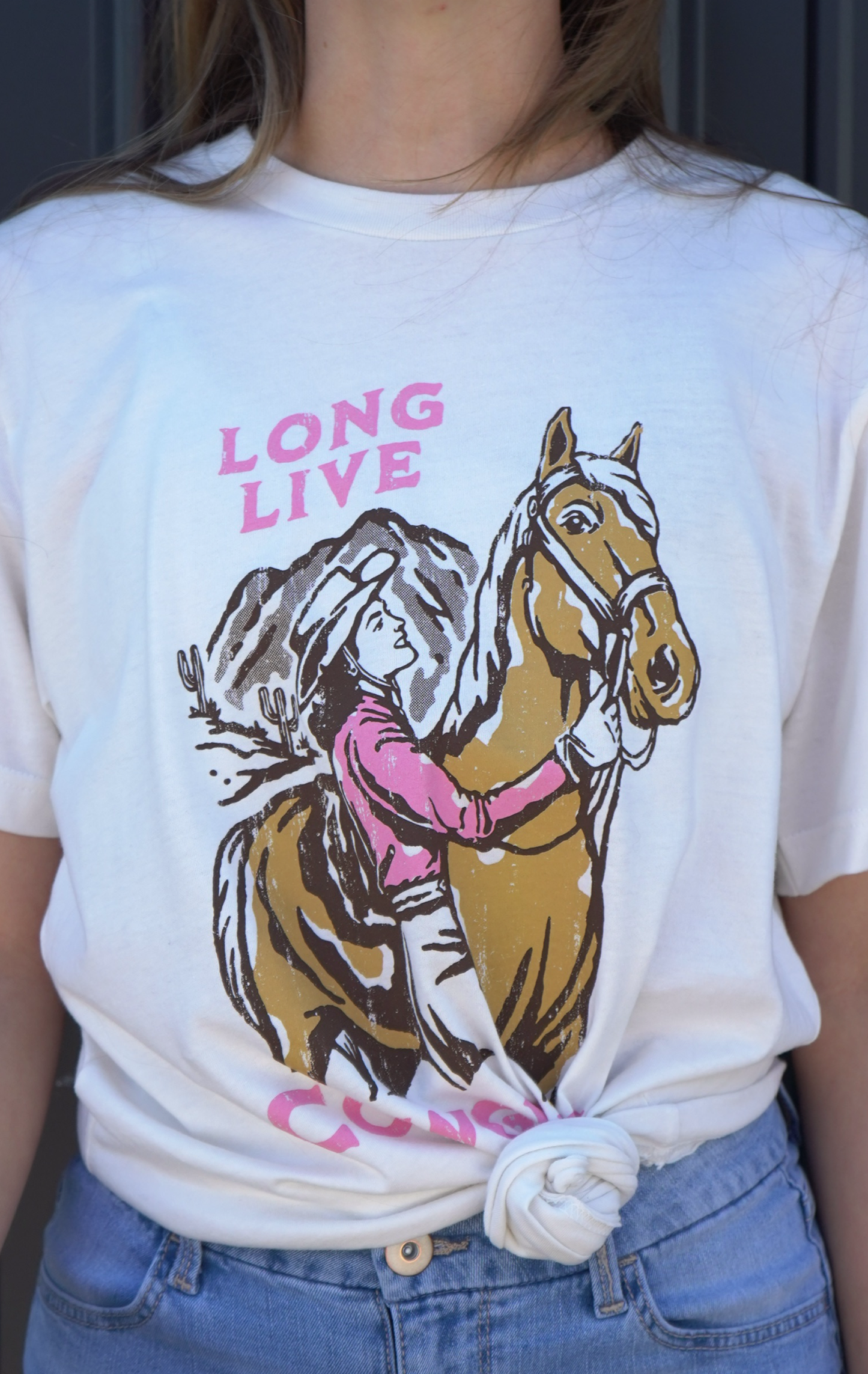 Long Live Cowgirls Southern Fried Tee