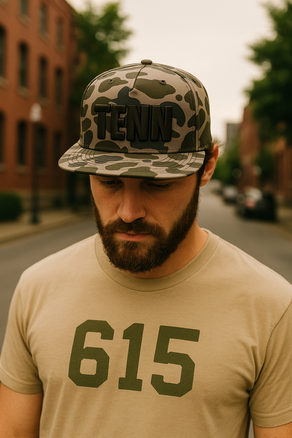 Tenn 3D Gramps Cap [Marsh Duck Camo/Olive]