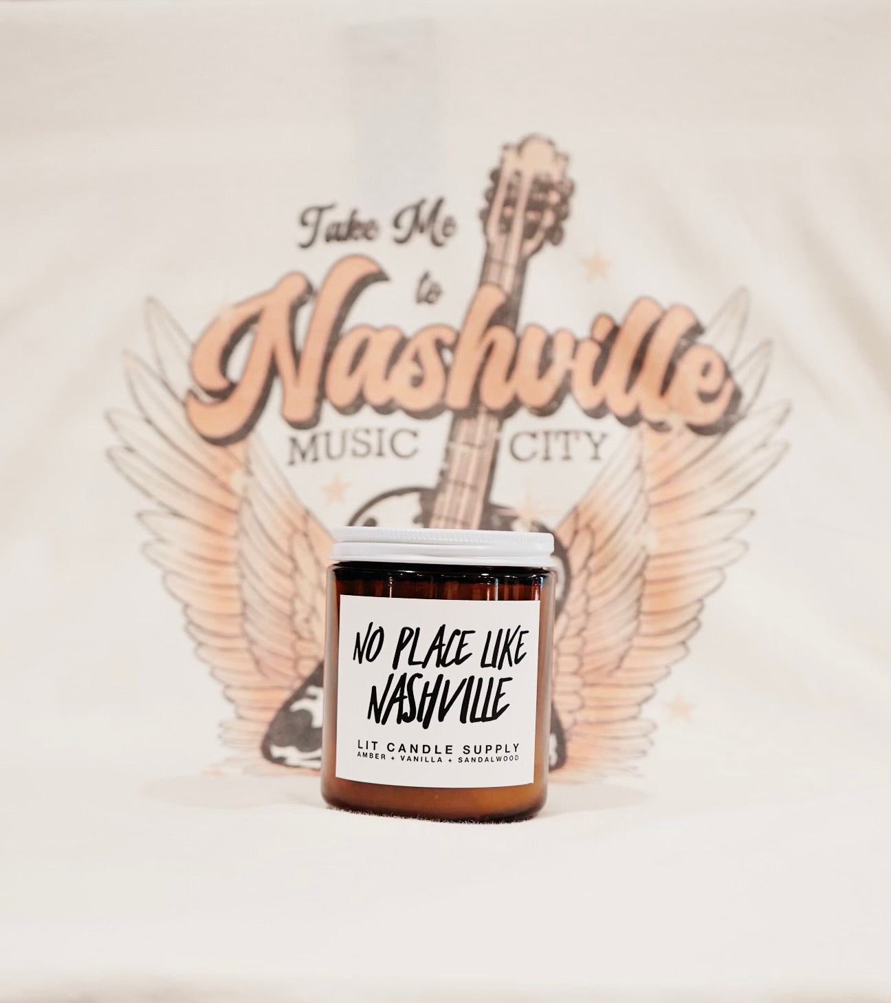 No Place Like Nashville | Amber Jar Candle