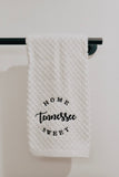 White Waffle Tea Towel [Home Sweet Tennessee]