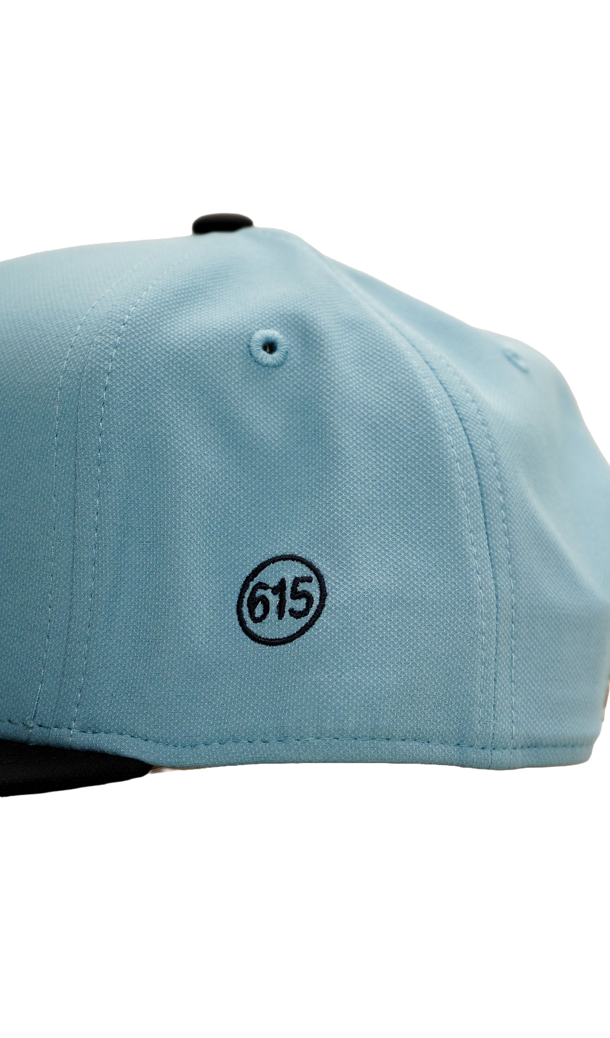 BORO Snapback Hat [Columbia Blue/Navy]