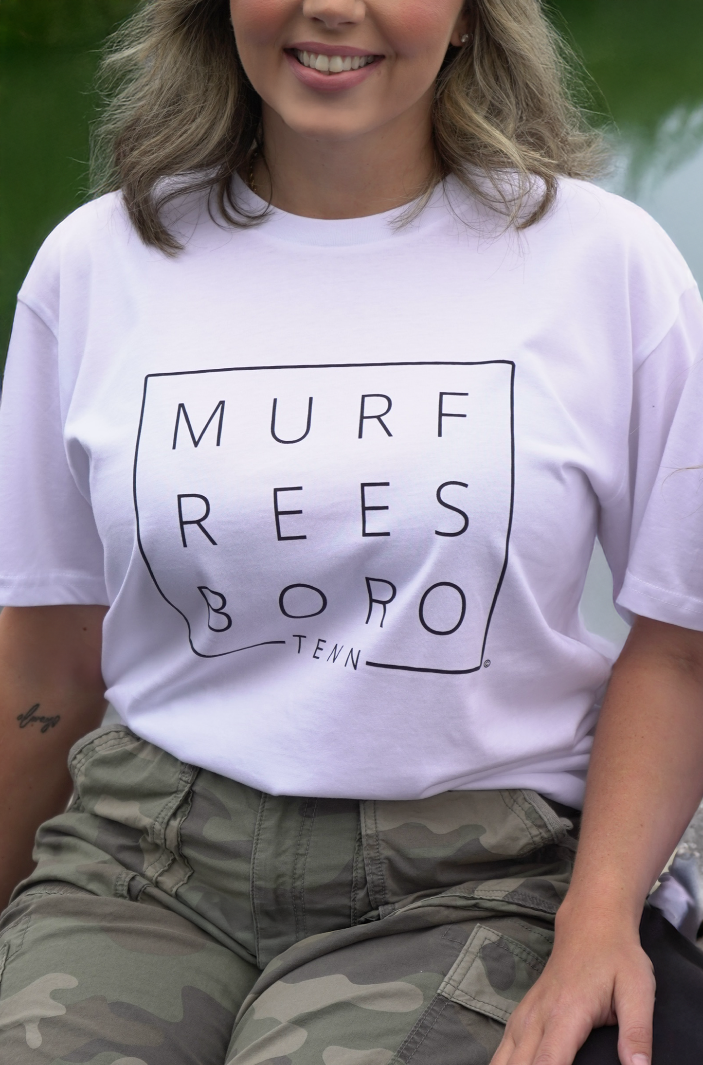 Original Murfreesboro Square© Tee [White]