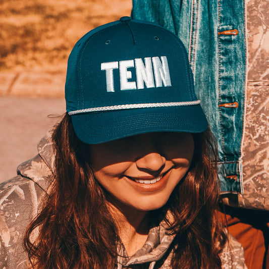 Tenn 3D Classic Rope Hat [Blue/ White Rope]
