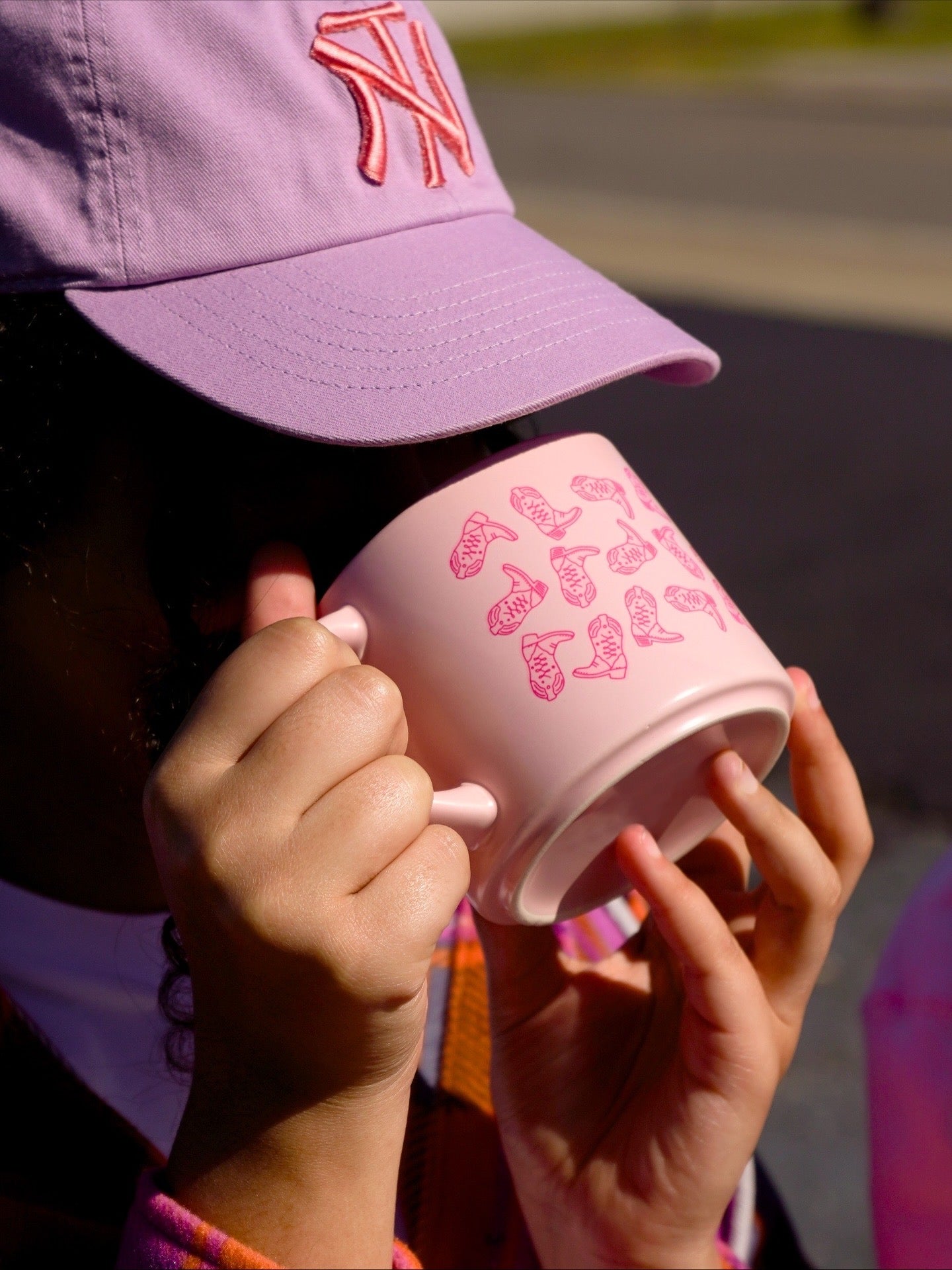 Tennessee LA Hat | Embroidered TN Classic Ball Cap [Lavendar]