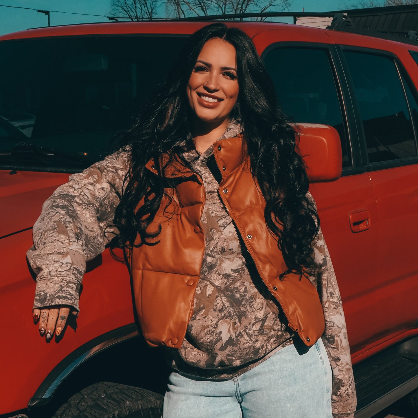 Driftwood Camo Tennessee USA Hoodie