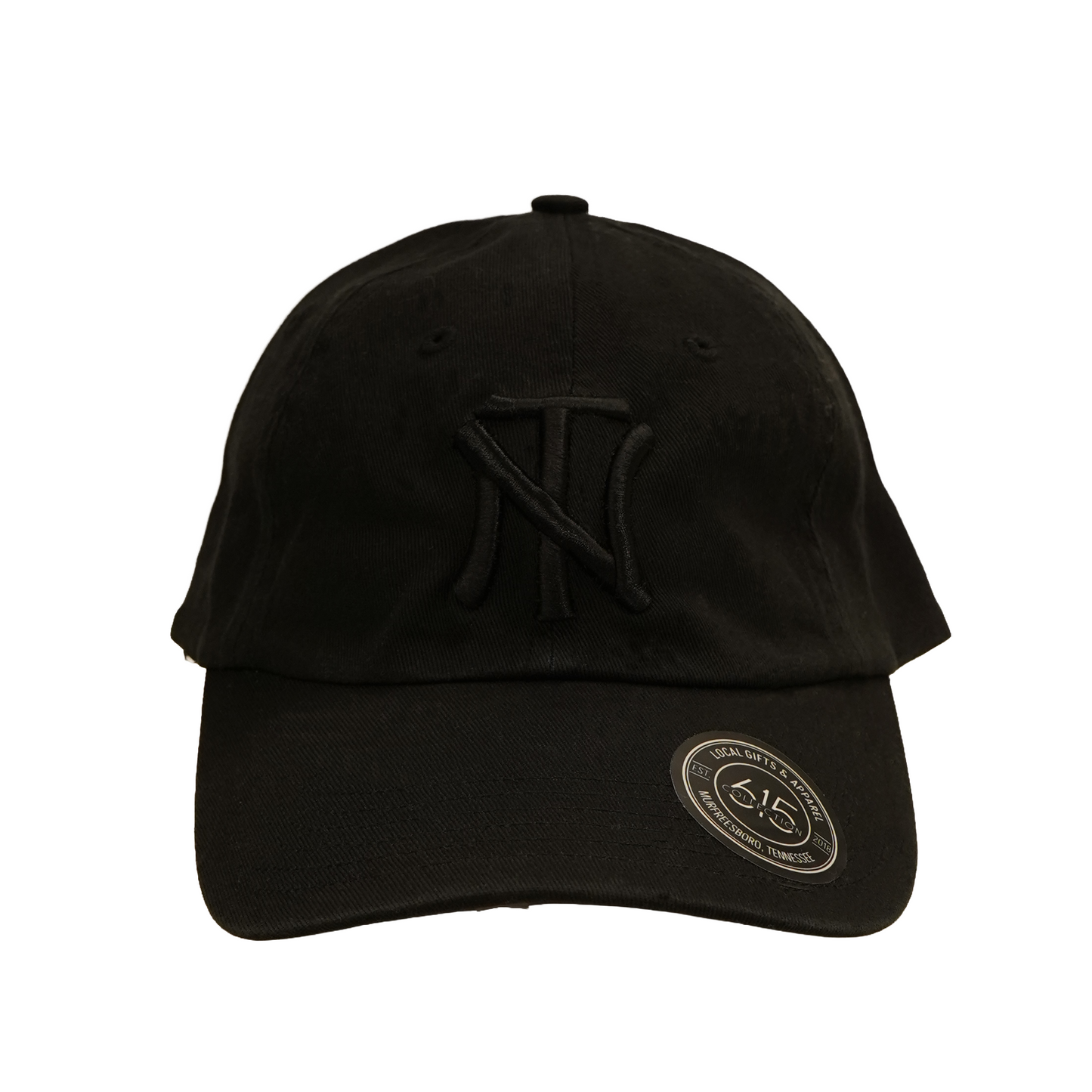 Tennessee LA Hat | Embroidered TN Classic Ball Cap [Black]