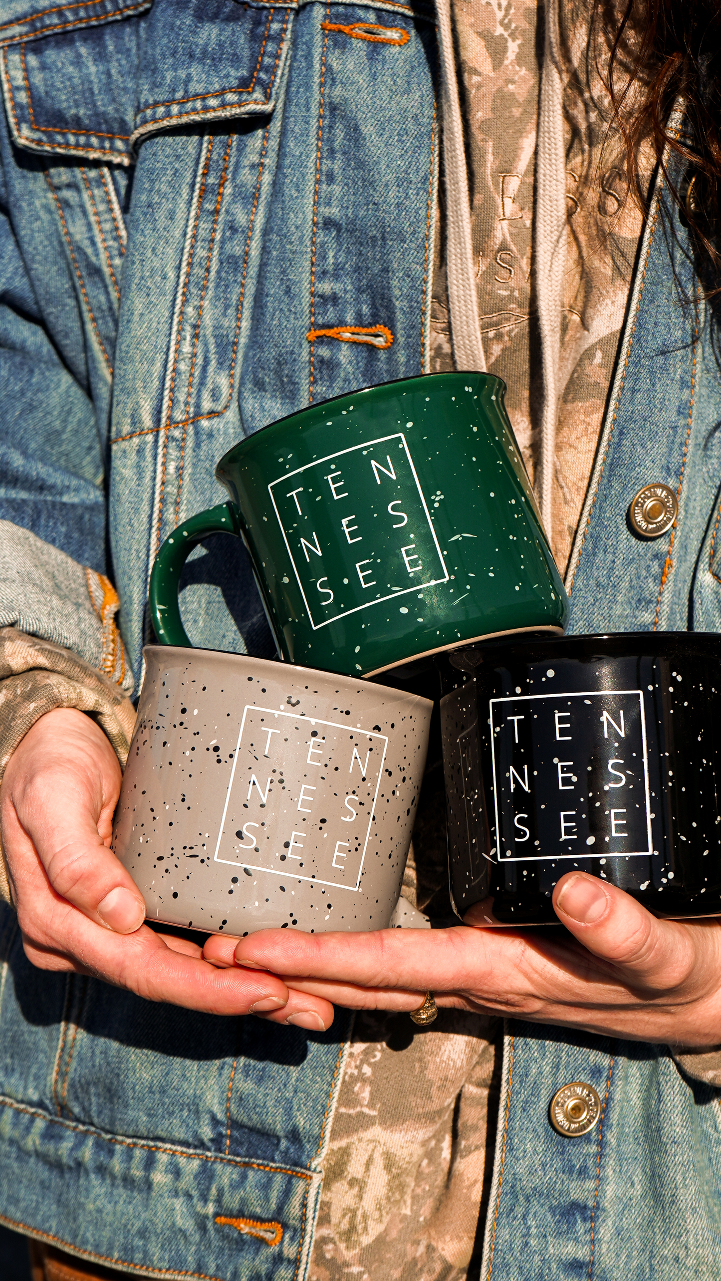 Tennessee Square© Campfire Mug [Black]