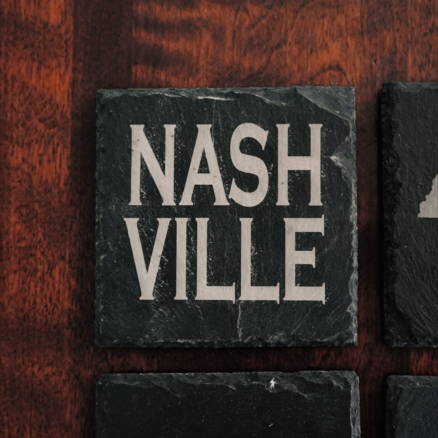 Nashville Slate Coasters [Set of 4]