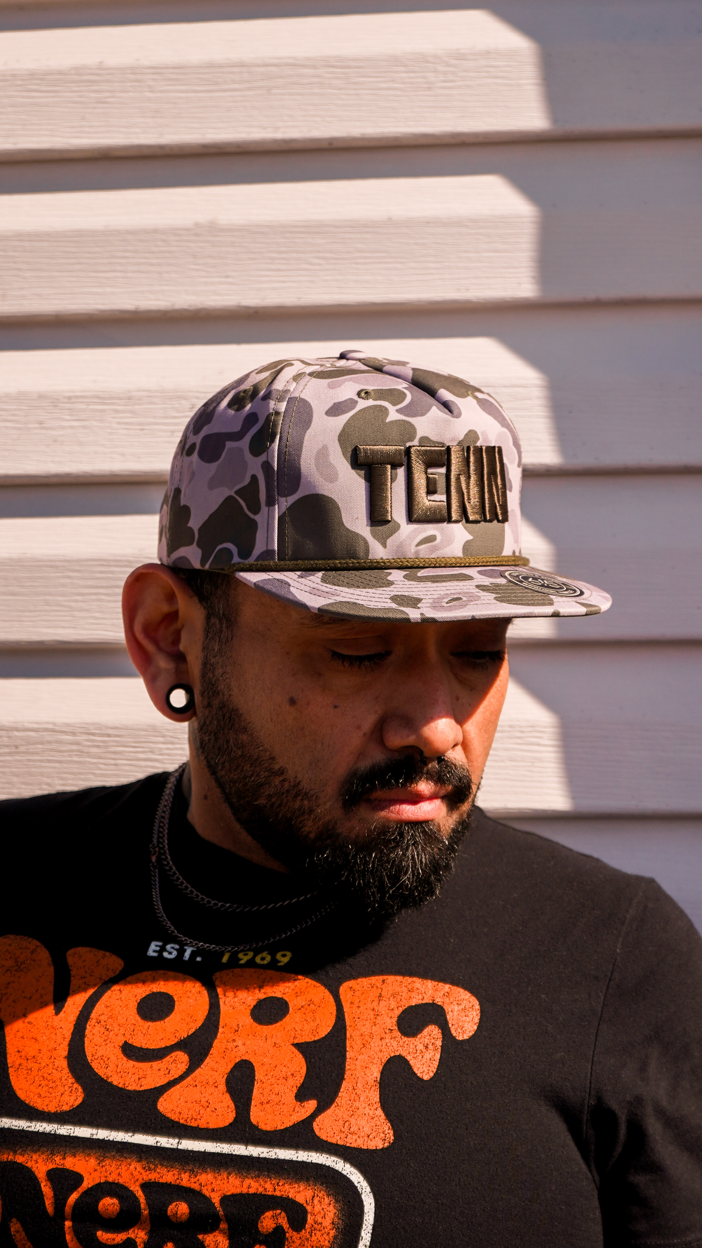 Tenn 3D Gramps Flatbill Cap [Marsh Duck Camo/Olive]