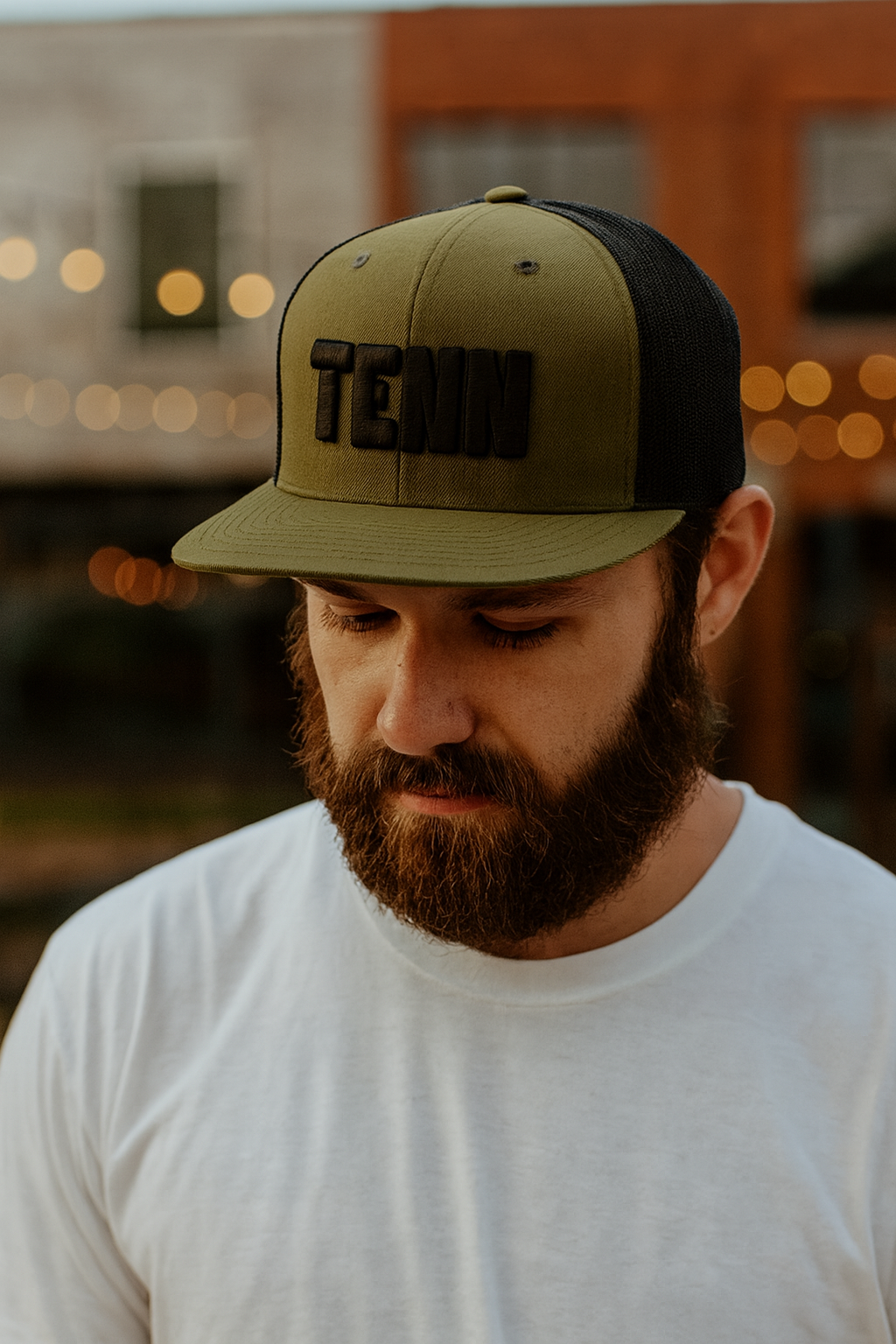 Tenn 3D Flatbill Trucker [Loden/Black]