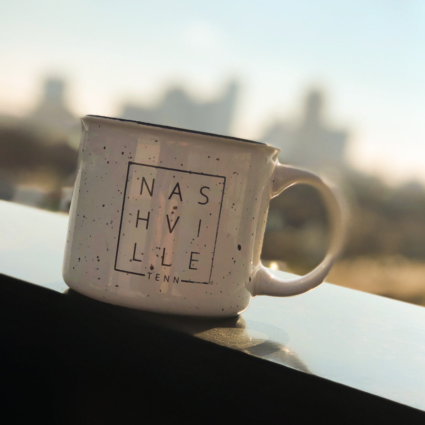 Nashville Square© Campfire Mug [White]