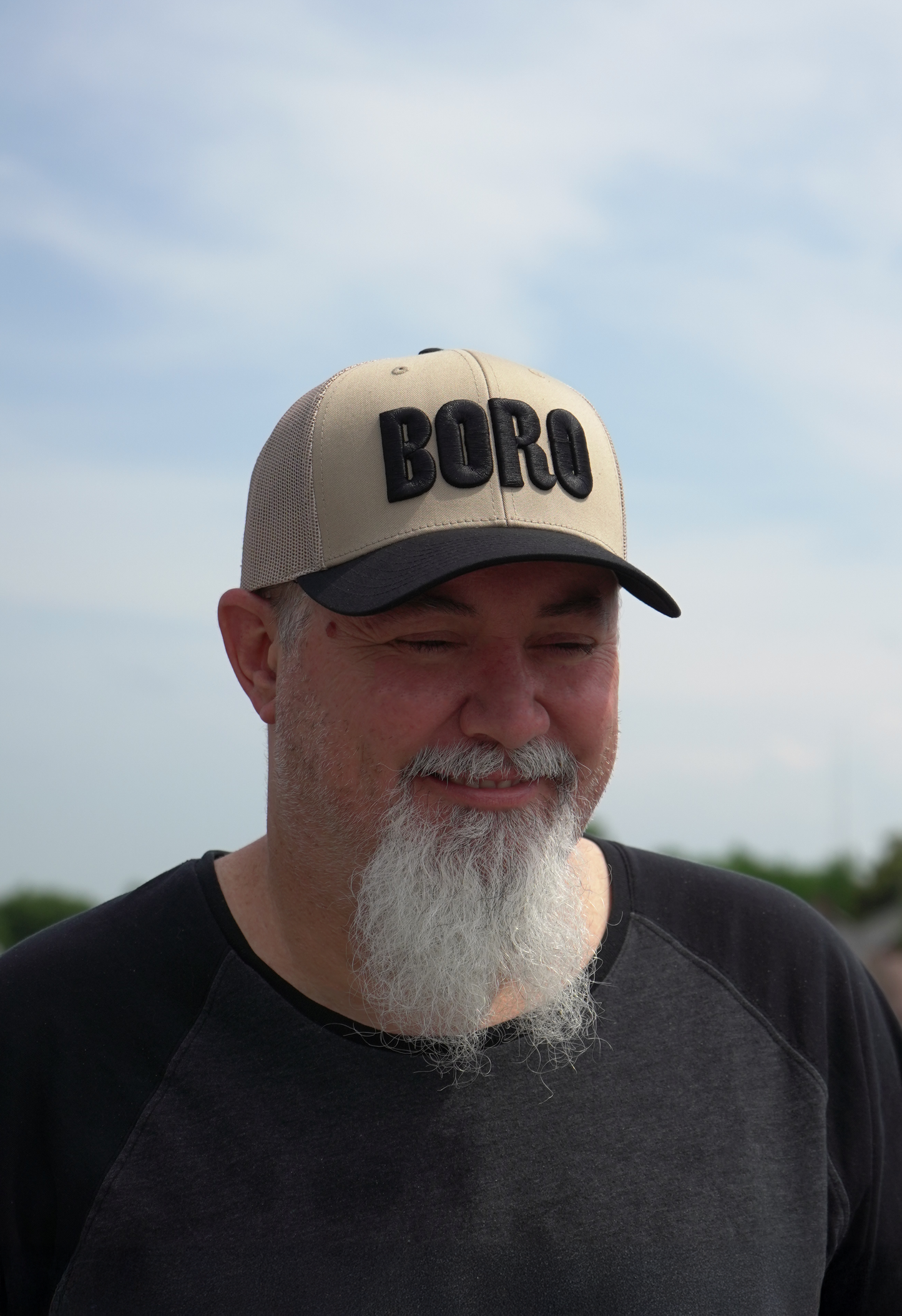 Boro 3D Classic Trucker Hat [Khaki/Black]