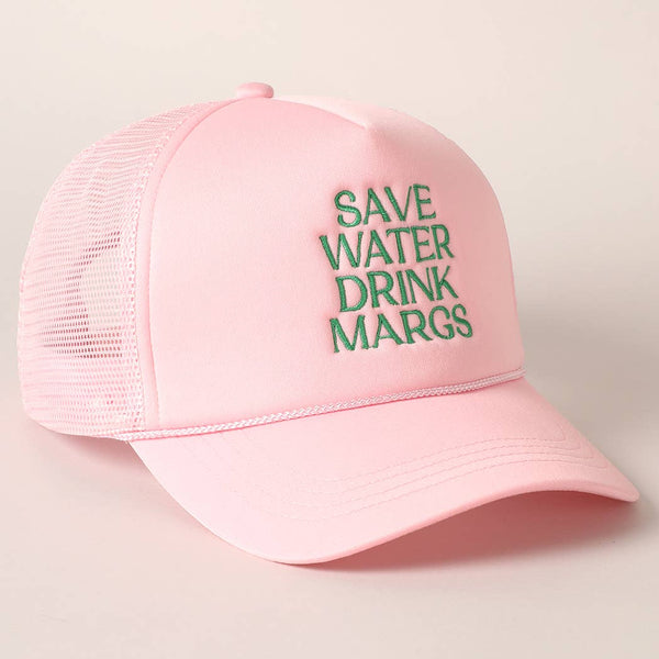 Save Water Drink Margs Trucker