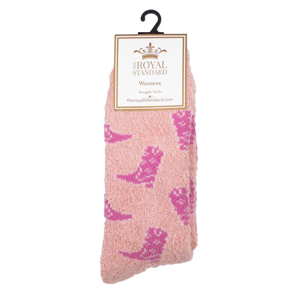 Cowgirl Boots Snuggle Socks