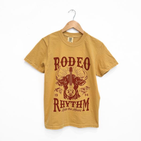 Rodeo Rhythm Unisex Tee [Mustard]