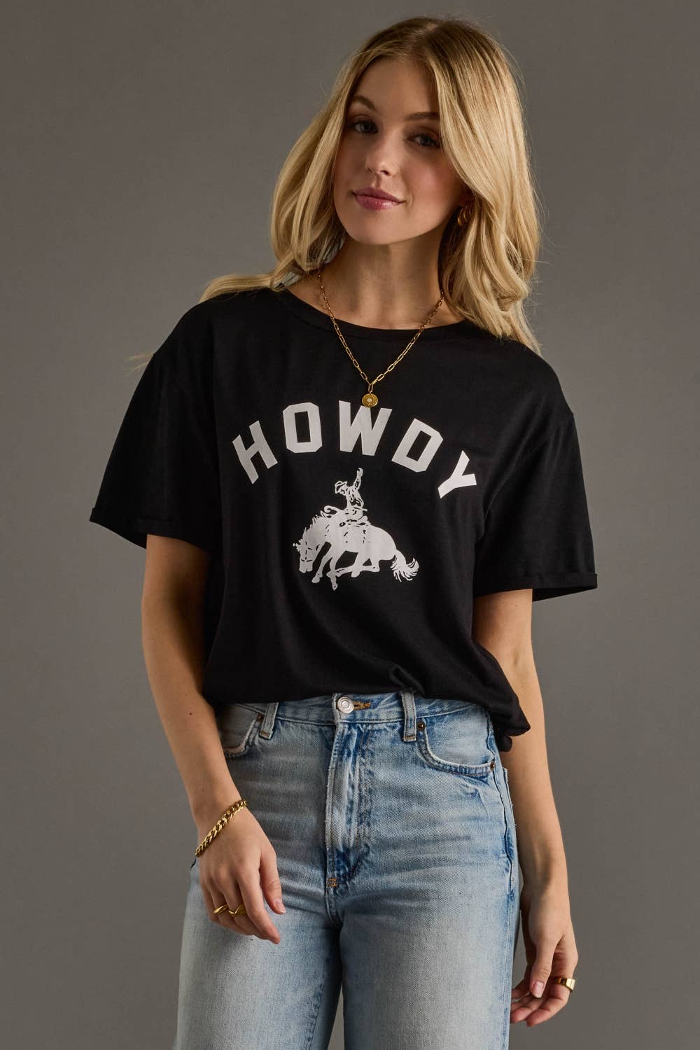 *PREORDER Black Howdy Graphic Tee