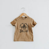 Let's Rodeo Toddler Tee [Coyote Brown]