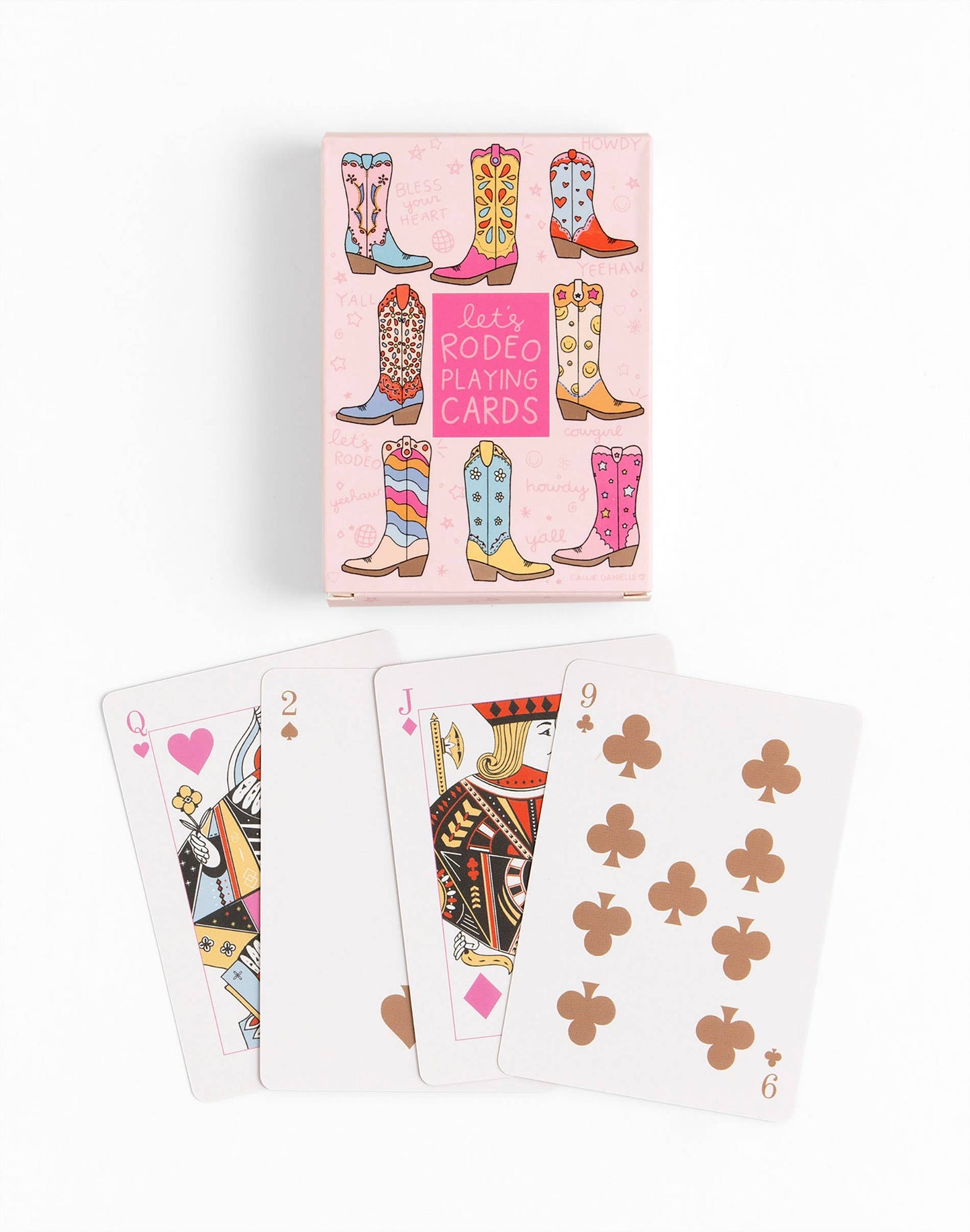 Cowgirl Boots Playing Cards