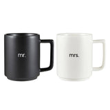 Matte Stackable Mug Set [Mr. & Mrs.]
