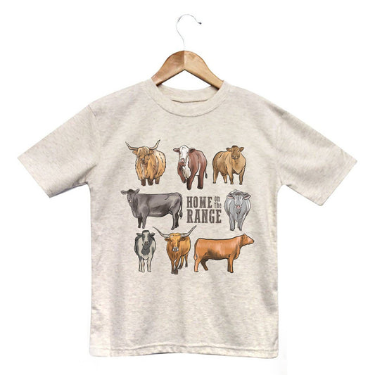 Home on the Range Country Western Toddler Tee [Natural]