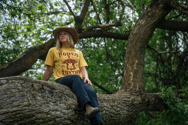 Rodeo Rhythm Unisex Tee [Mustard]