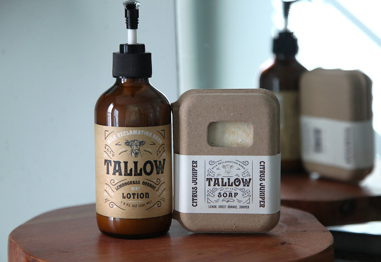 Tallow Soap [Citrus & Juniper]