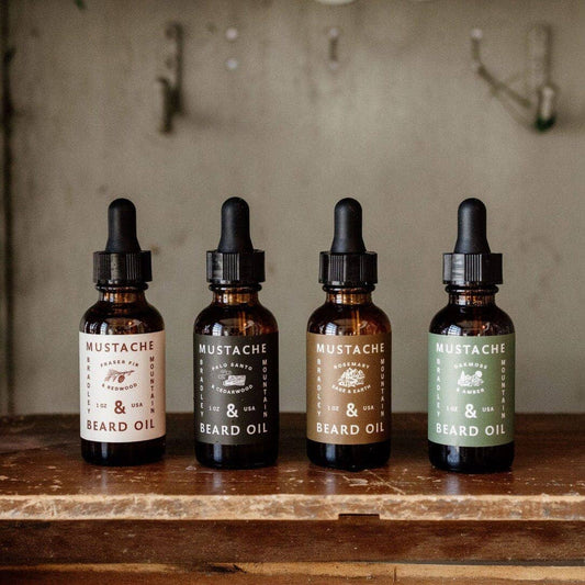 Mustache & Beard Oil [Fraser Fir & Redwood]