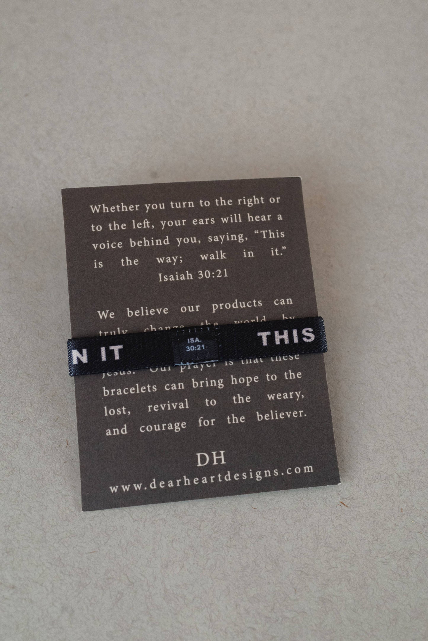 This Is The Way Men's Christian Bracelet