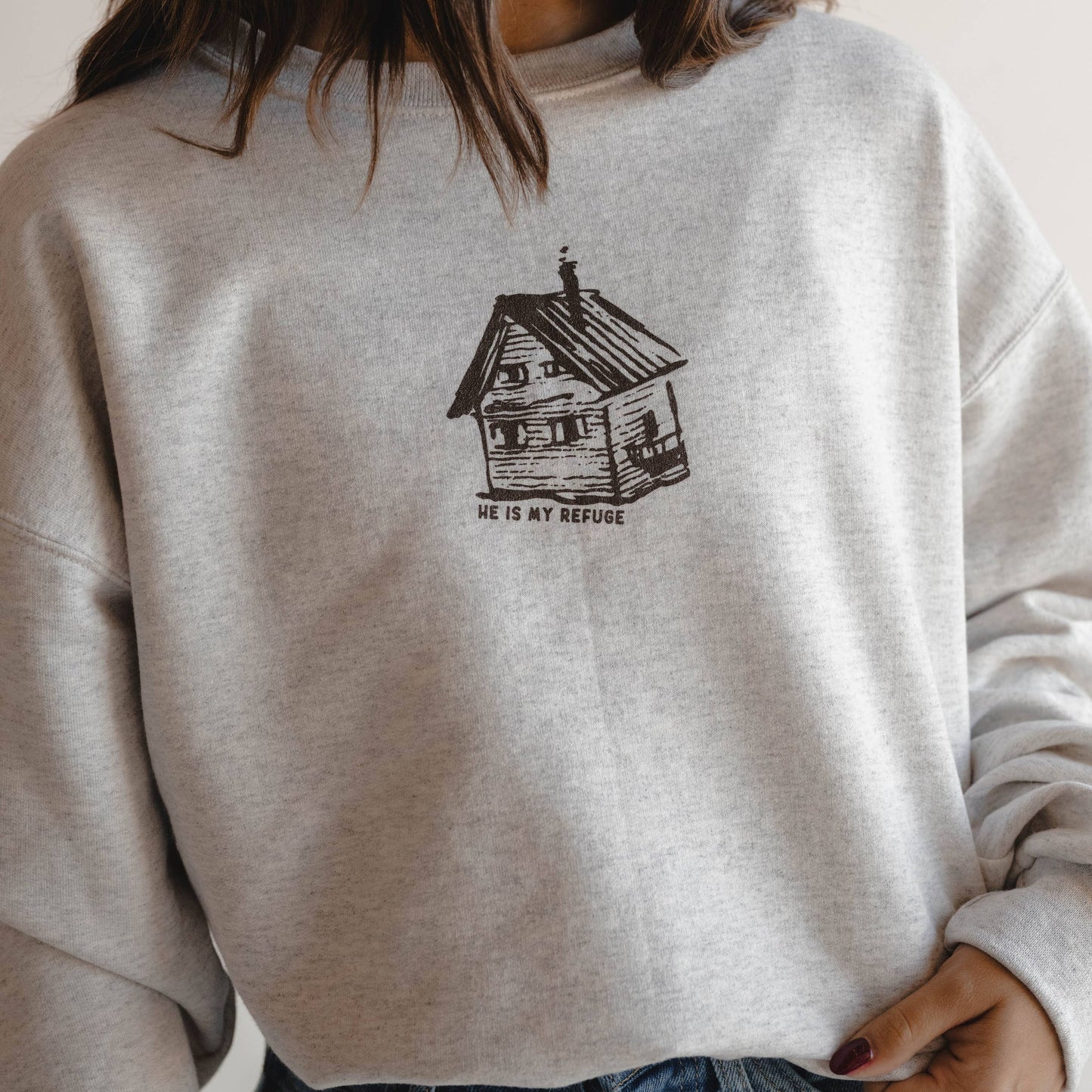 Refuge Faith Pullover [Oatmeal]