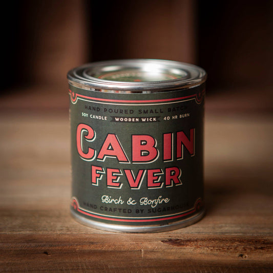 SH Tin Soy Candle [Cabin Fever]