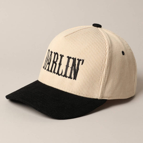 Corduroy Baseball Cap [Darlin]