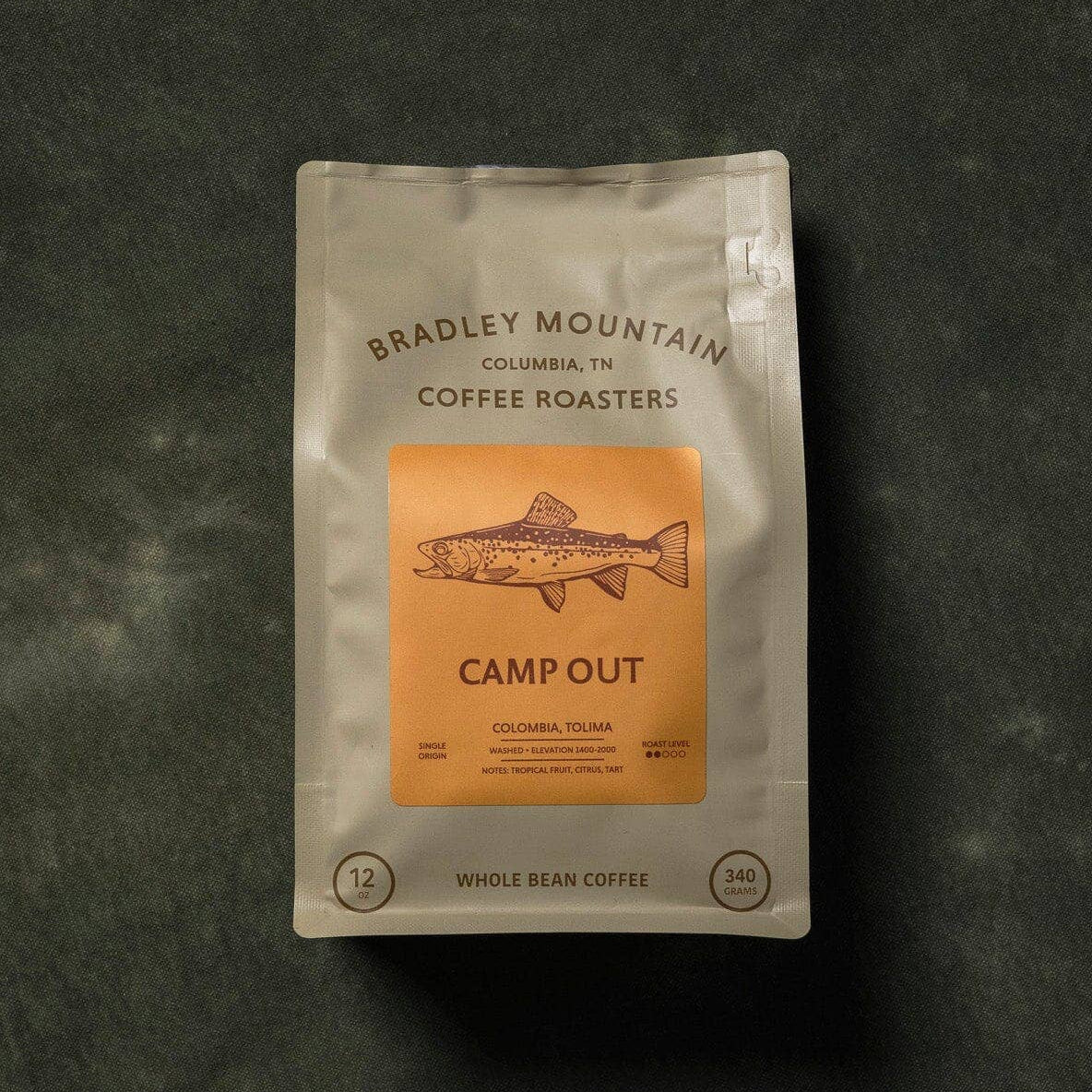 Camp Out Single Origin Coffee: 12 oz