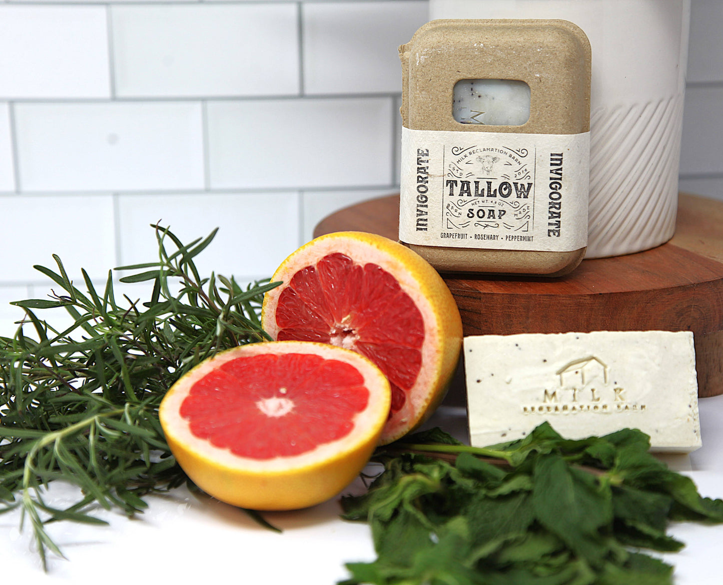 Tallow Soap [Citrus & Juniper]