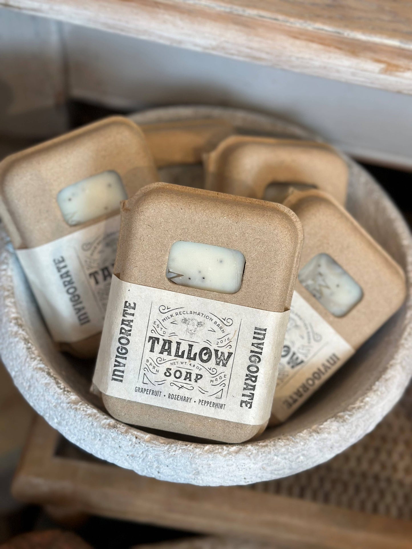 Tallow Soap [Citrus & Juniper]
