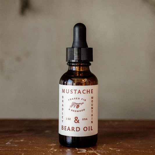Mustache & Beard Oil [Fraser Fir & Redwood]