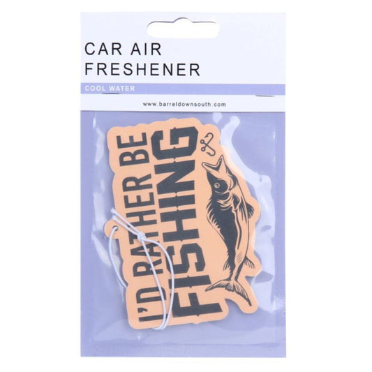 I'd Rather Be Fishing Air Freshener