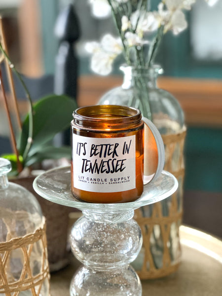 It’s Better in Tennessee | Amber Jar Candle