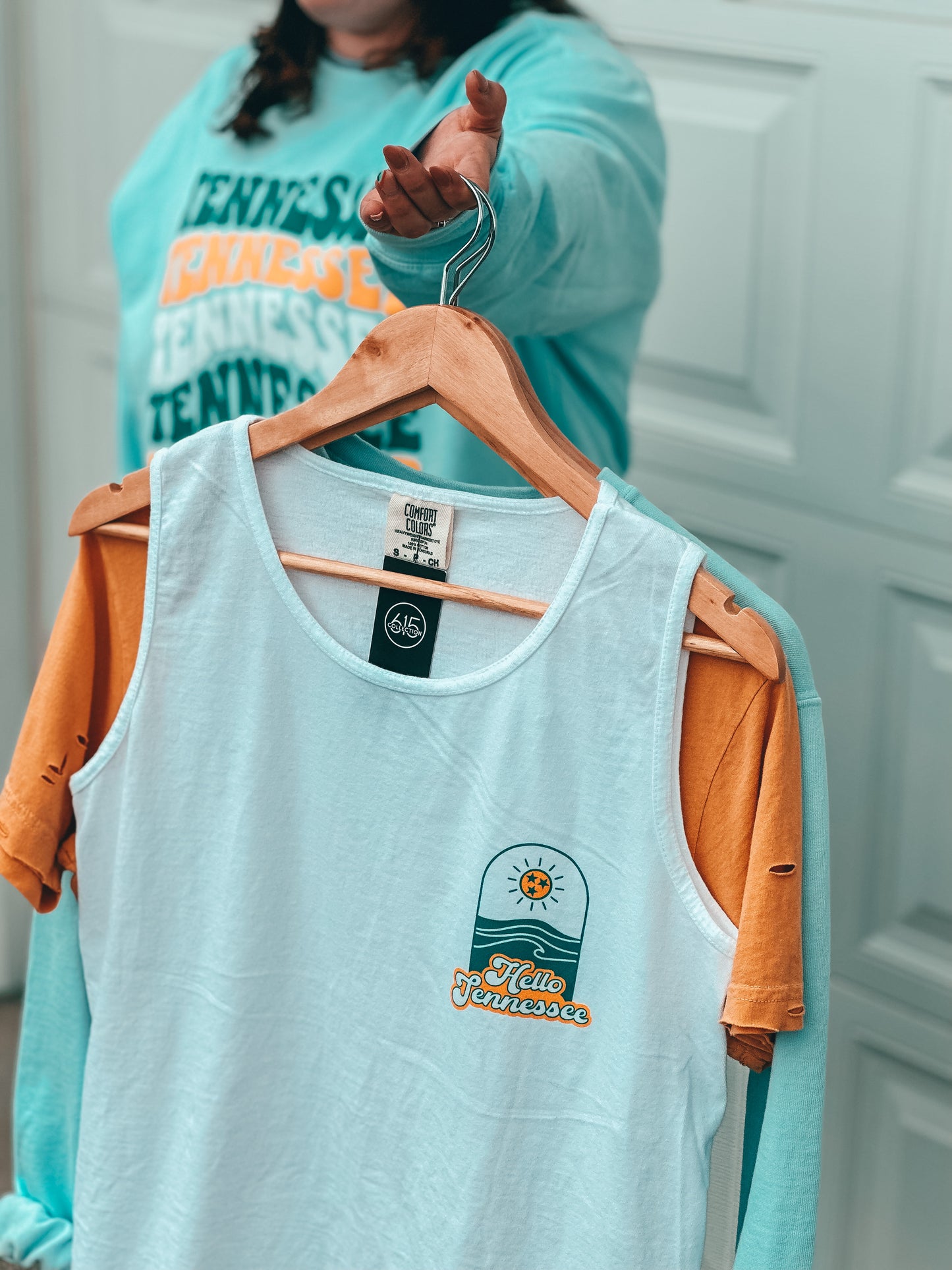 Hello Tennessee Graphic Tank