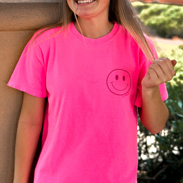 Sunny Day Tee [Neon Pink]