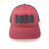 Boro 3D Classic Trucker Hat [Maroon]
