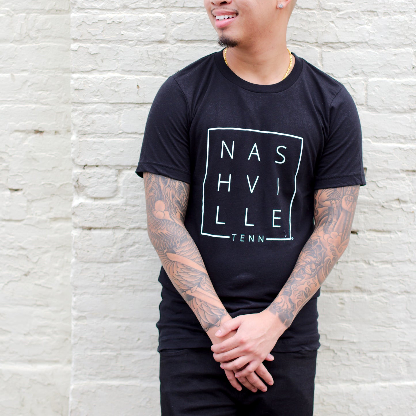 Original Nashville Square© Tee [Black]