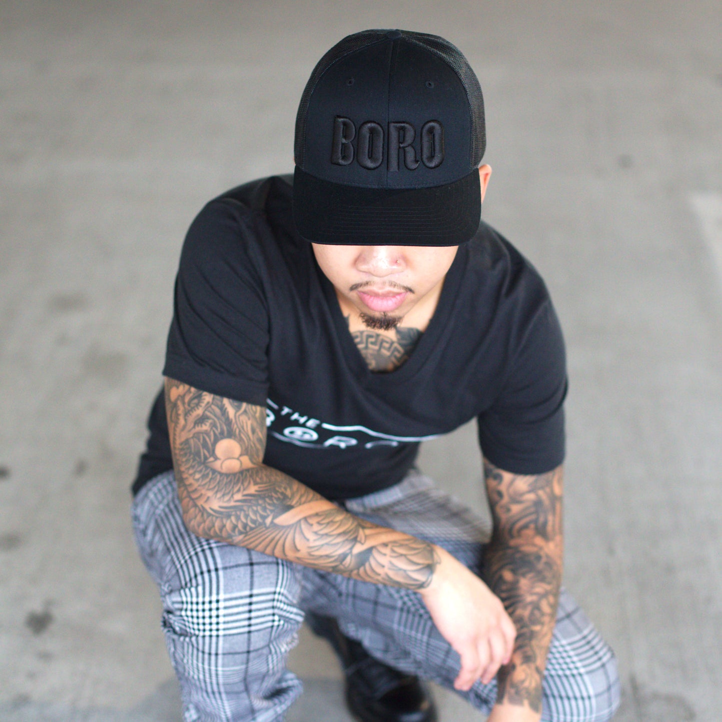 Boro 3D Classic Trucker Hat [Black]