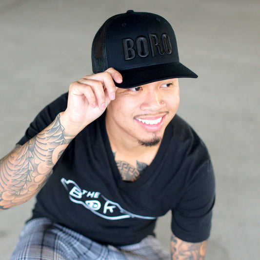 Boro 3D Classic Trucker Hat [Black]