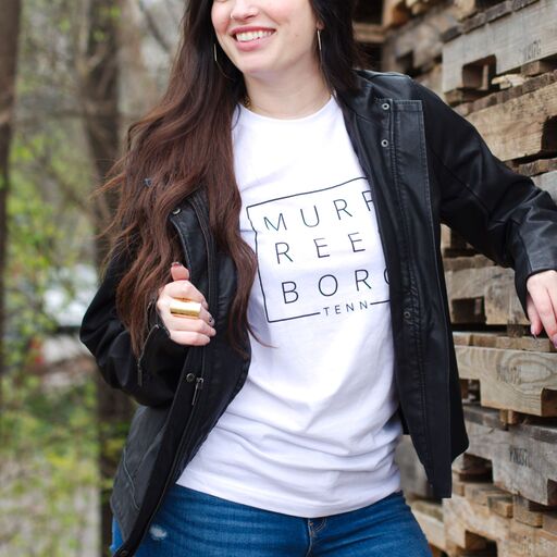 Original Murfreesboro Square© Tee [White]