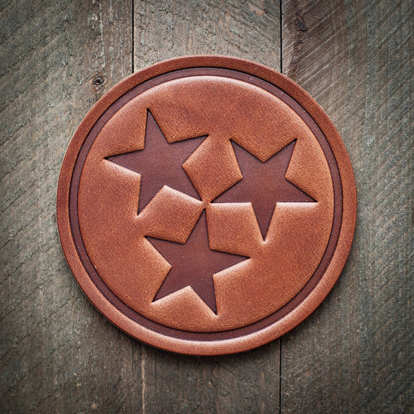 Sugarhouse Leather Coaster [Tri-Star]