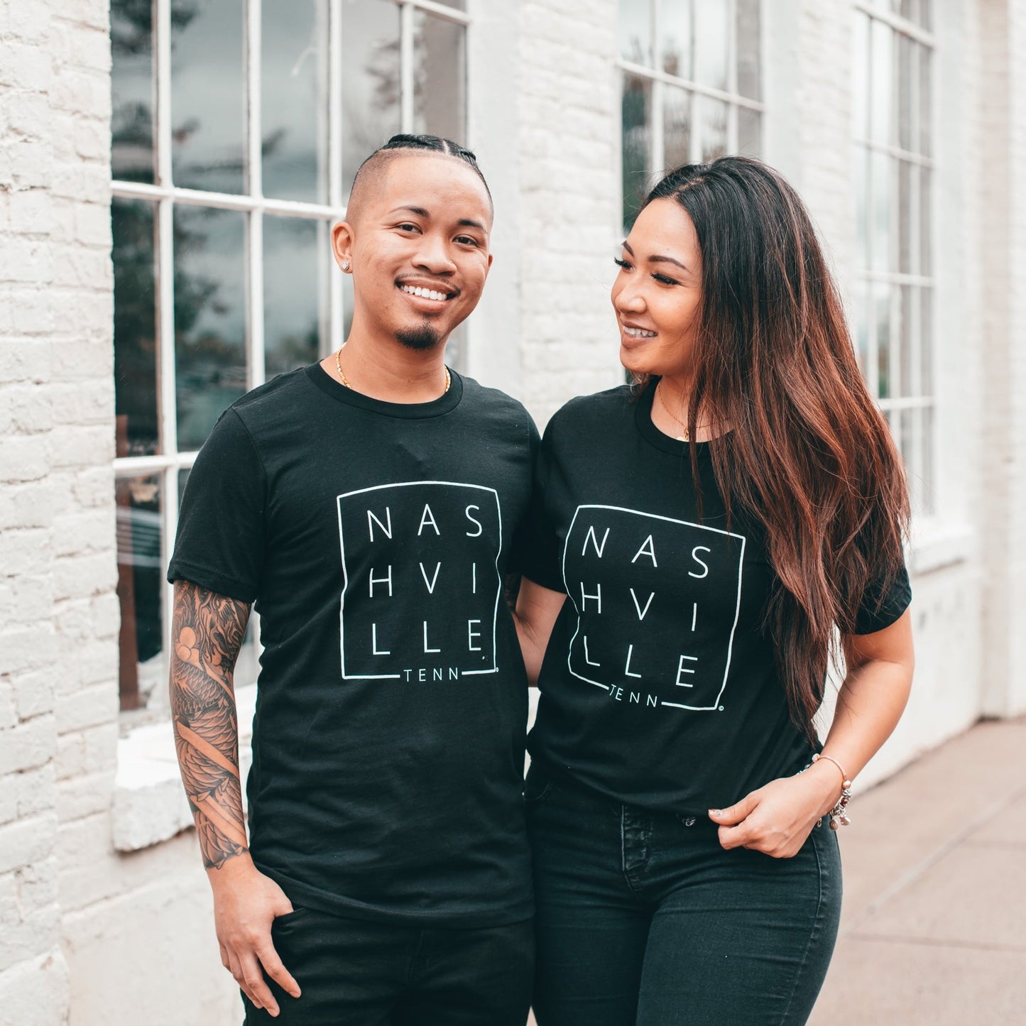 Original Nashville Square© Tee [Black]