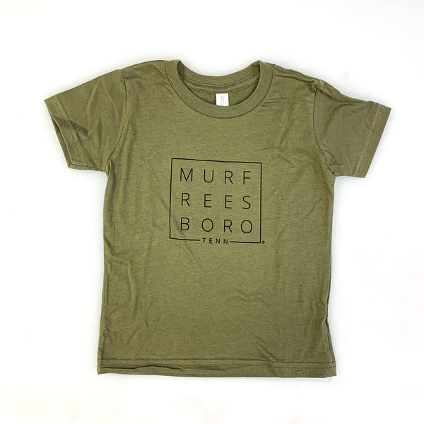 Toddler Murfreesboro Square© Tee [Olive]