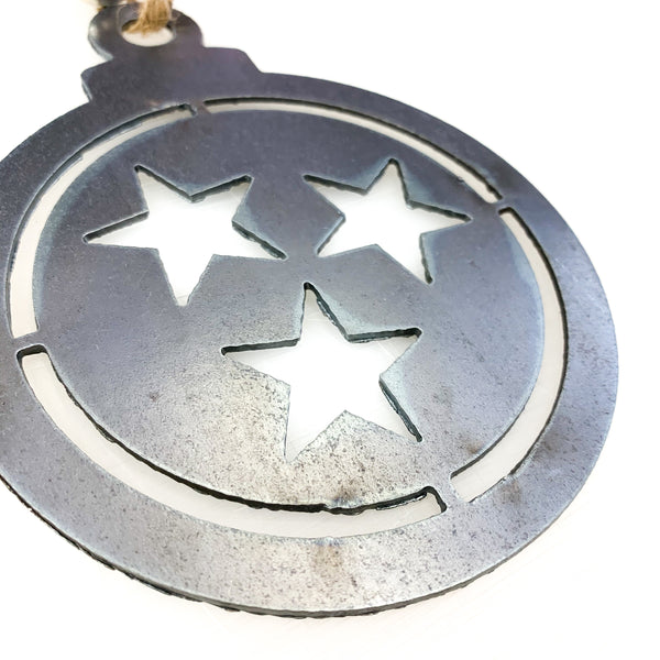 Rustic Metal Ornament [Tri Star]