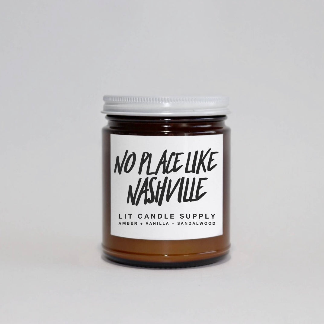 No Place Like Nashville | Amber Jar Candle