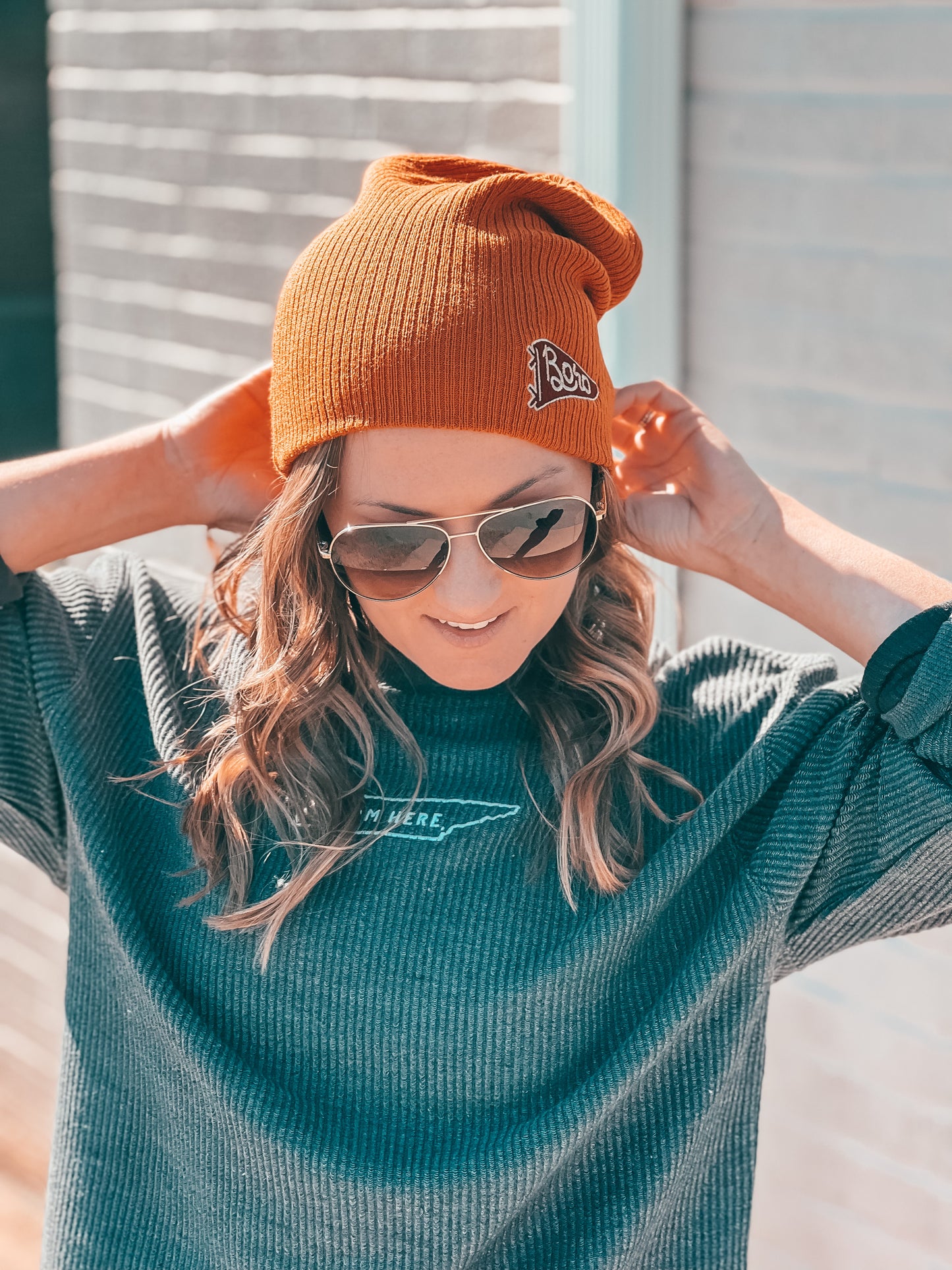 Hometown Spirit© Slouchy Beanie [Copper]